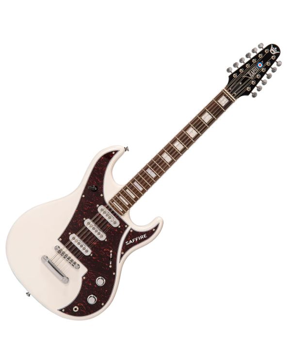 Saffire 12 Electric Guitar, Vintage White