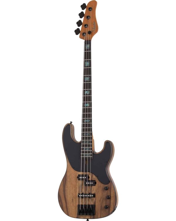 Schecter Bass Model-T 4 Exotic Black Limba