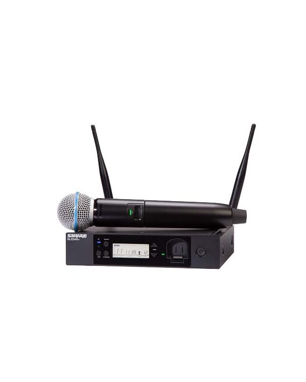 Shure GLXD24R+/B58 Digital Wireless Rack System With Beta58