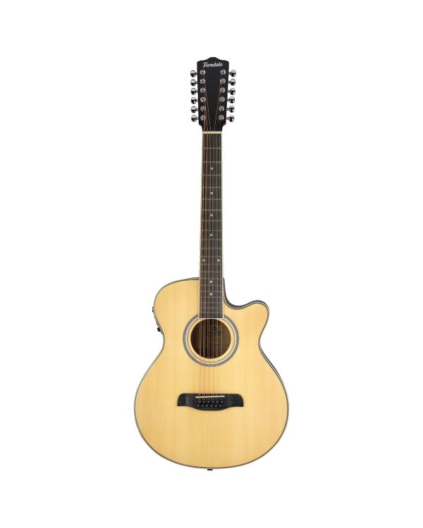 Ferndale GA2-E-12 12-String Electro Acoustic Guitar, Natural