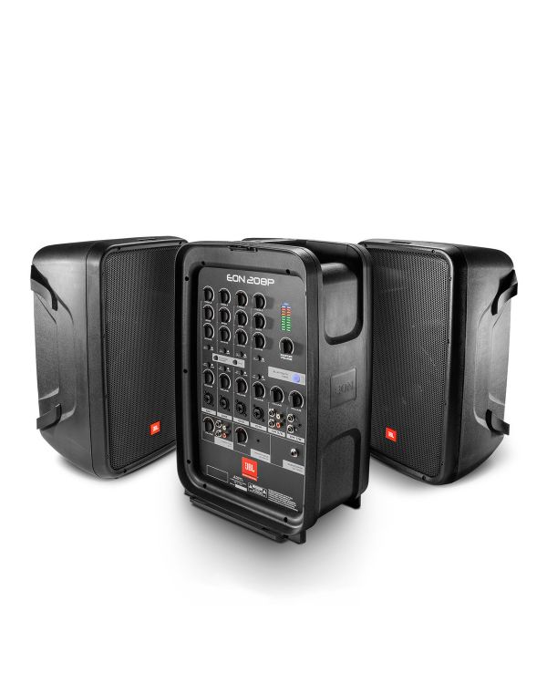JBL EON208P Mobile PA System With 8-Channel Integrated Mixer