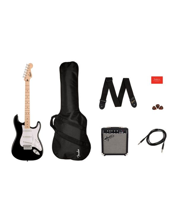 Squier Sonic Stratocaster Pack MN, Black