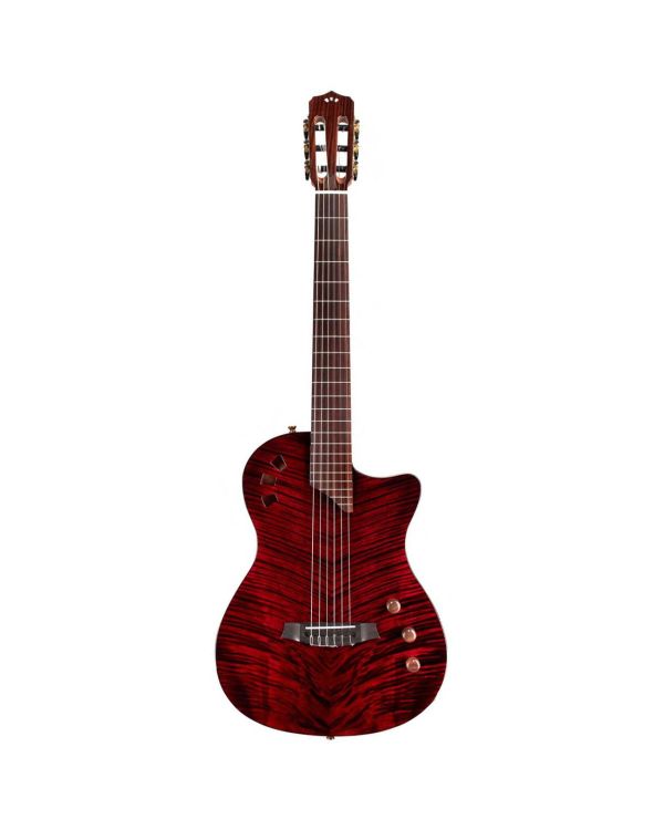 B-Stock Cordoba Stage Electric Nylon Guitar, Garnet