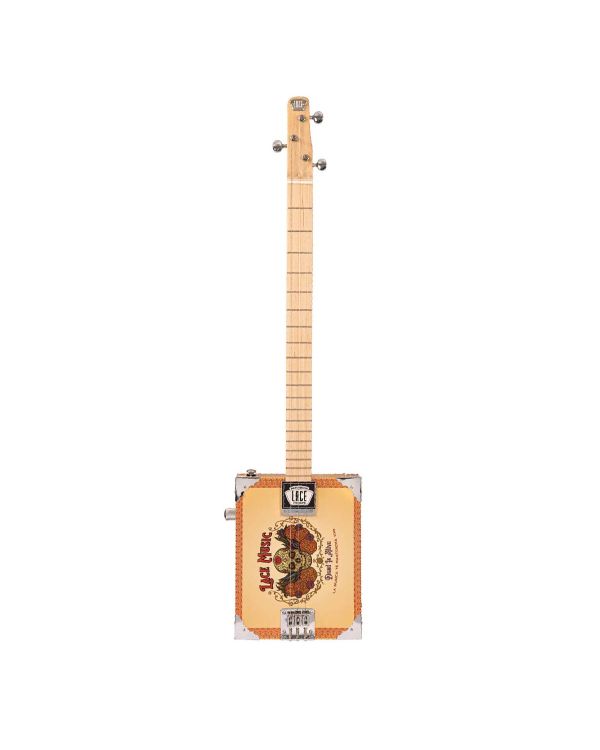Lace Electric Cigar Box Guitar, Dead Is Alive, 3 String