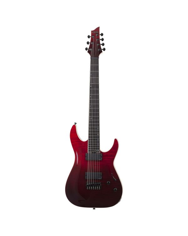 Schecter C-7 SLS Elite 7-String Guitar, Bloodburst
