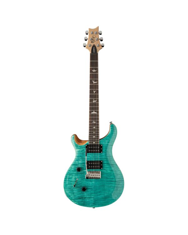 PRS SE Custom 24 Lefty Electric Guitar, Turquoise