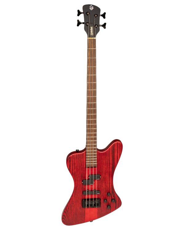 Spector Euro 4X Sanded Black Cherry Matte Electric Bass