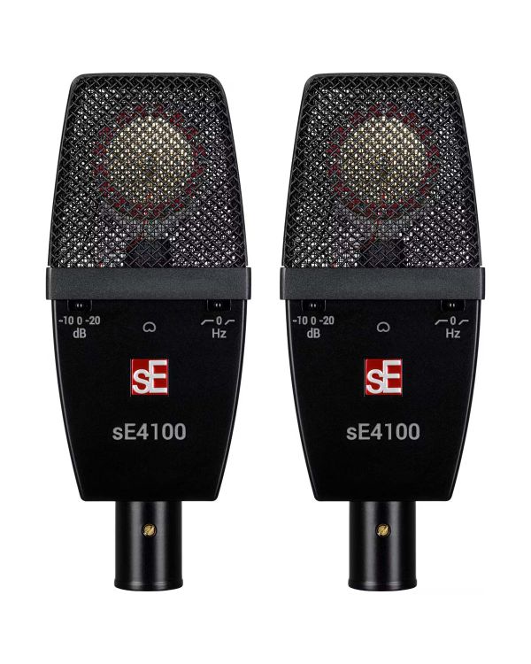 sE Electronics sE4100 Large Diaphragm Condenser Cardioid Microphone - Matched Pair