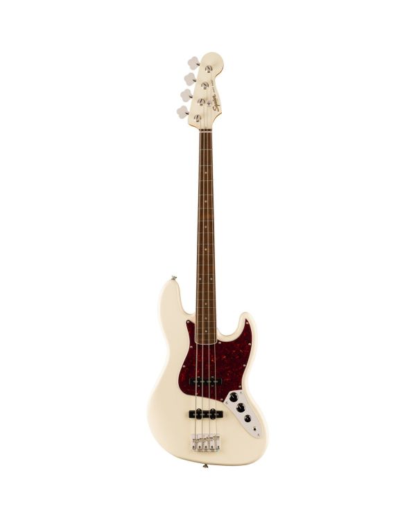 Squier FSR Classic Vibe Mid-60s Jazz Bass LRL TSPG, Olympic White