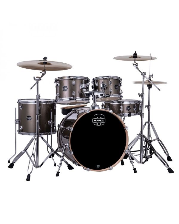 Mapex Venus Series Copper Metallic Kit 20" Inc Hardware, Drum Throne and Cymbals