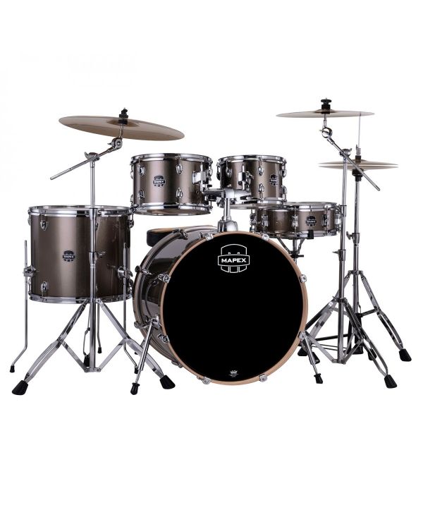 Mapex Venus Series Copper Metallic Kit 22" Inc Hardware, Drum Throne and Cymbals