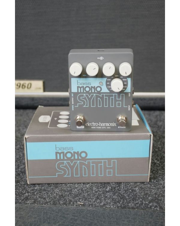 Pre-owned Electro Harmonix Bass Mono Synth FX Pedal