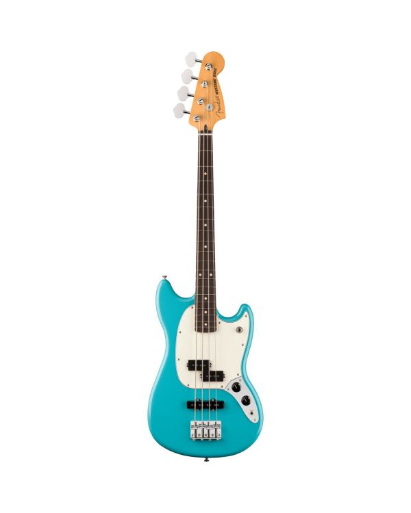 Fender Player II Mustang Bass PJ RW, Aquatone Blue