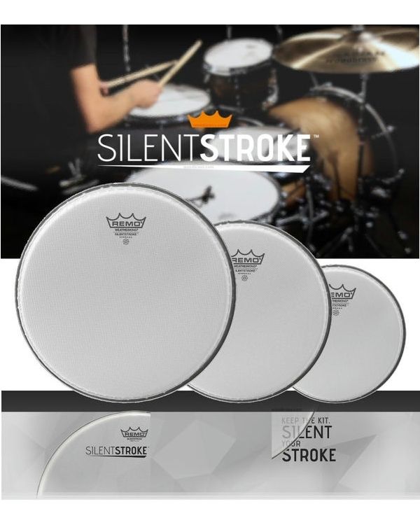 Remo PP-2252-SN Tom Pack 10-12-14 Silenstroke