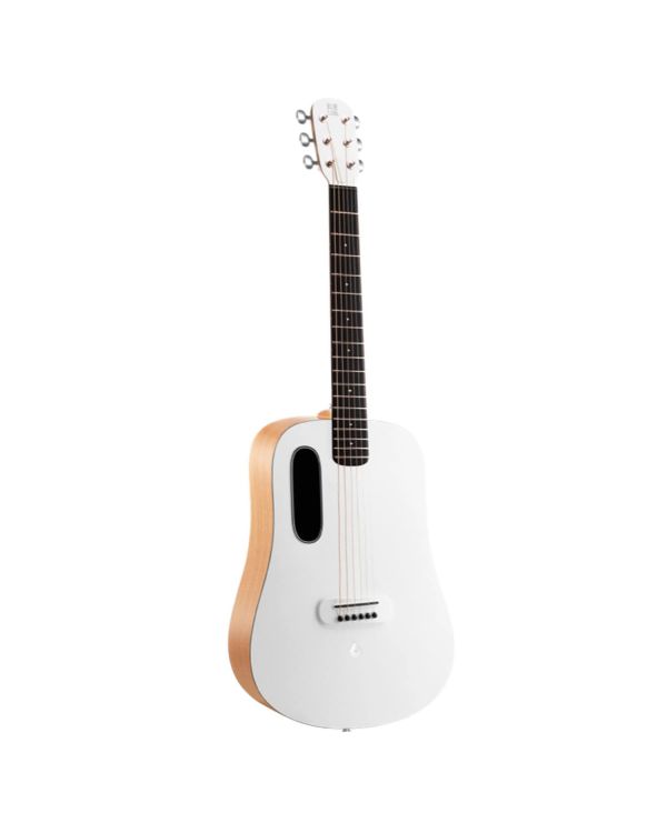 Blue Lava Original Acoustic With Ideal Bag - Frost White/Walnut