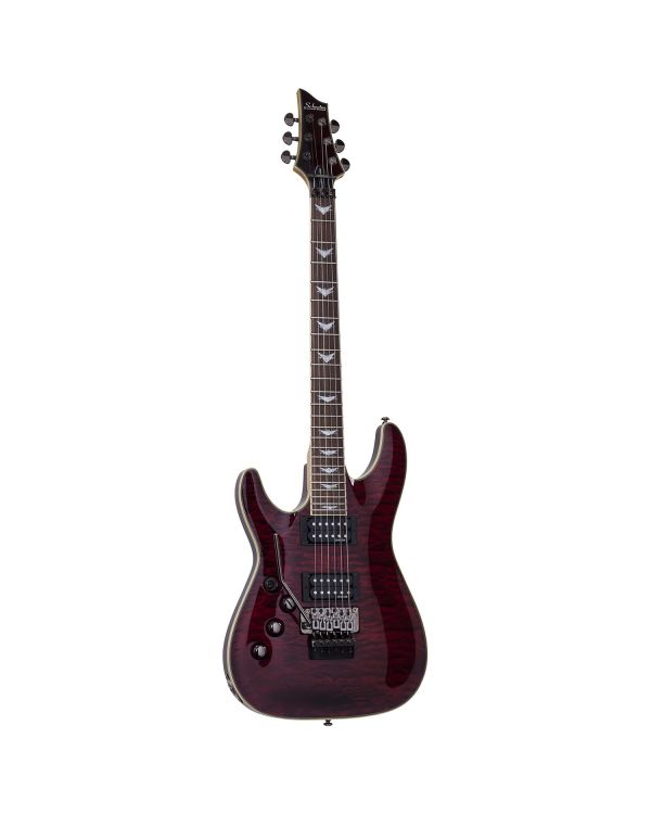 Schecter Omen Extreme-6 Left-Handed FR, Black Cherry