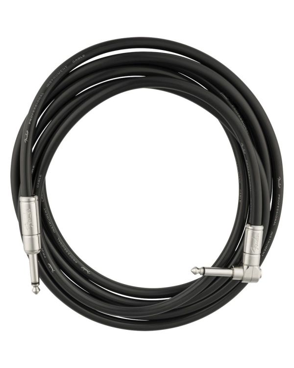 Fender 10 Foot Professional Series Kill Switch Cable, Straight/Angle