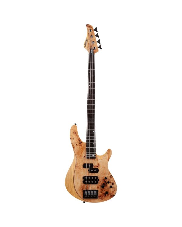 Schecter Reaper-4 NS Bass Guitar, Natural Satin