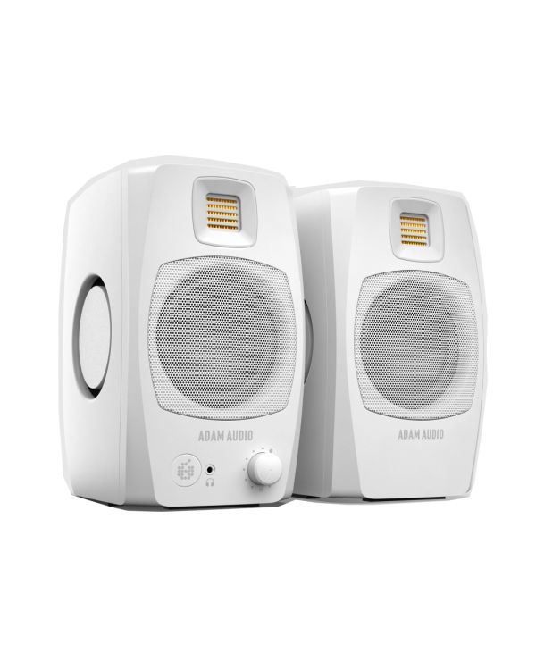 Adam Audio D3V Desktop Monitors (Pair) - White