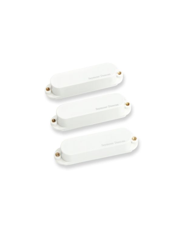 Seymour Duncan As1s Blackouts Hot Strat Set White