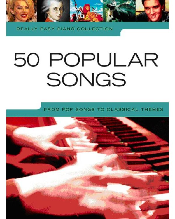 Really Easy Piano: 50 Popular Songs - Music Book