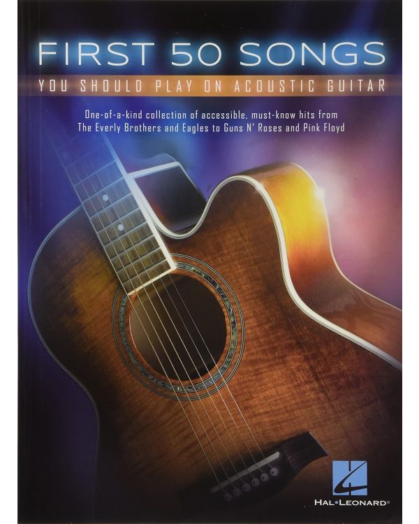 First 50 Songs You Should Play On Guitar - Music Book