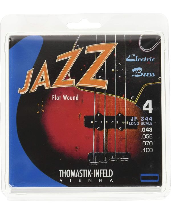 Thomastik Jf344 Flatwound Bass Strings Pack Of 4