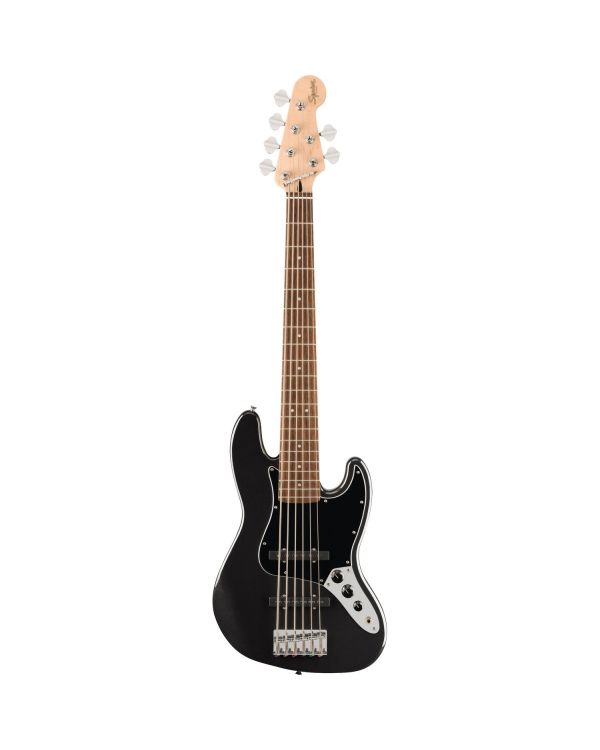 Squier Affinity Series Jazz Bass VI IL Black PG, Black Metallic