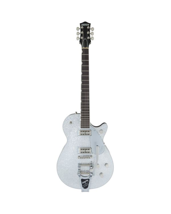 Gretsch G6129t Players Edition Jet Ft w Bigsby RW, Silver Sparkle