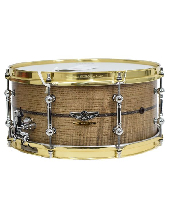 Tama STAR Reserve 14 x 6.5 Snare Drum, Oiled Curly Ash