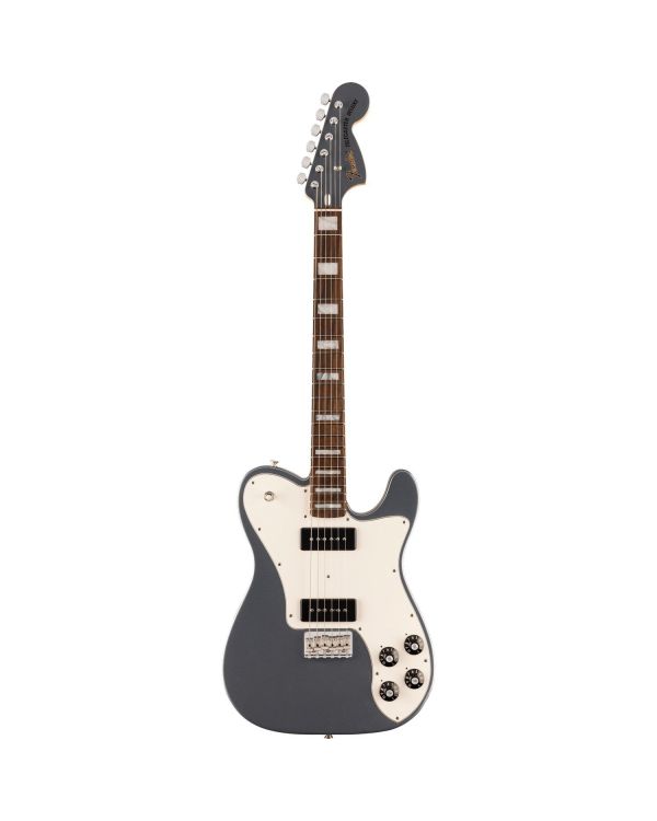 Fender Ltd Edition Chris Shiflett Cleaver Telecaster Deluxe Rw, Charcoal Frost Metallic