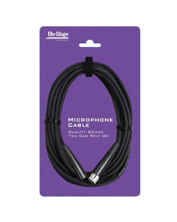 On-Stage Microphone Cable XLR XLR  20ft 6m