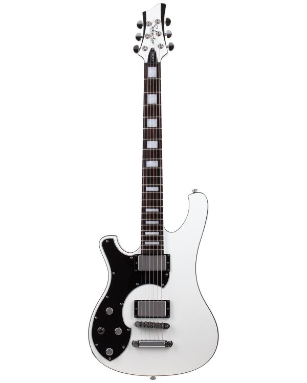 Schecter Stargazer-6 Gloss White Left Handed Electric Guitar