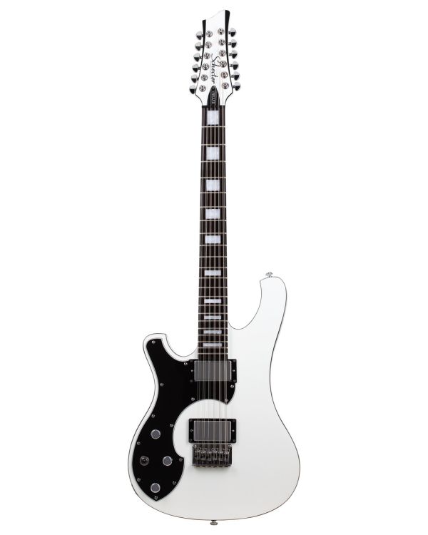 Schecter Stargazer-12 Gloss White Left Handed Electric Guitar