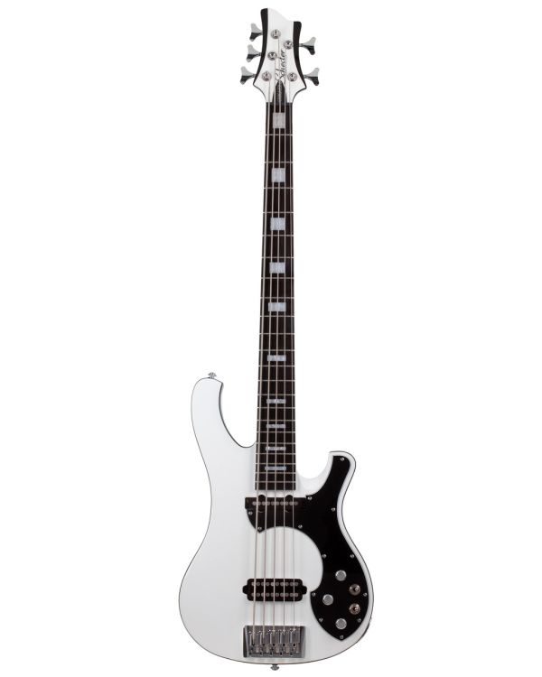 Schecter Stargazer-5 Gloss White Bass Guitar