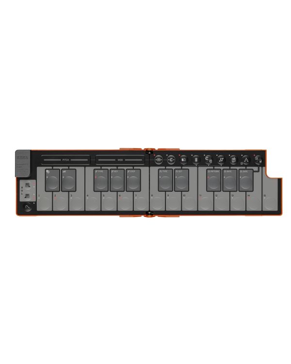 Korg nanoKEY Fold Lava Orange