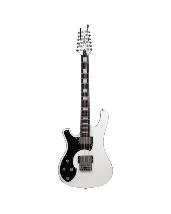 Schecter Stargazer-12 Bass Gloss White Left Handed Bass Guitar