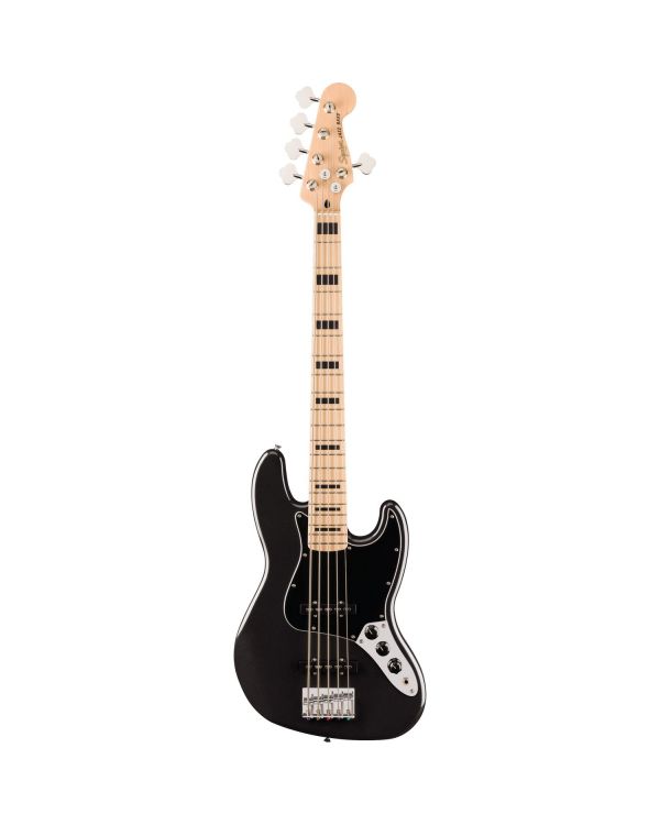 Squier Affinity Series Active Jazz Bass V MN, Black Metallic