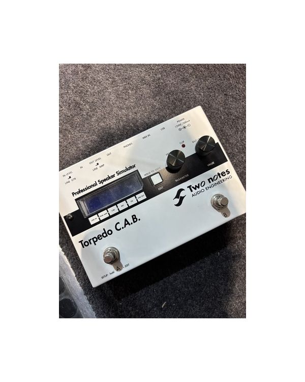 Pre-Owned Two Notes Torpedo C.A.B. Pedal (053588)