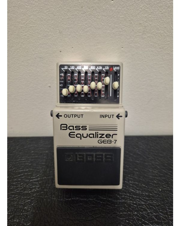 Pre-Owned Boss GEB-7 Bass Equalizer Pedal (055552)