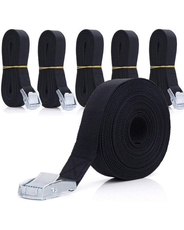 ASelected 5m Long Lashing Straps 6 Pack