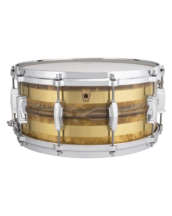 Ludwig LB552RS 14x6.5 Raw Bronze Stripe Snare