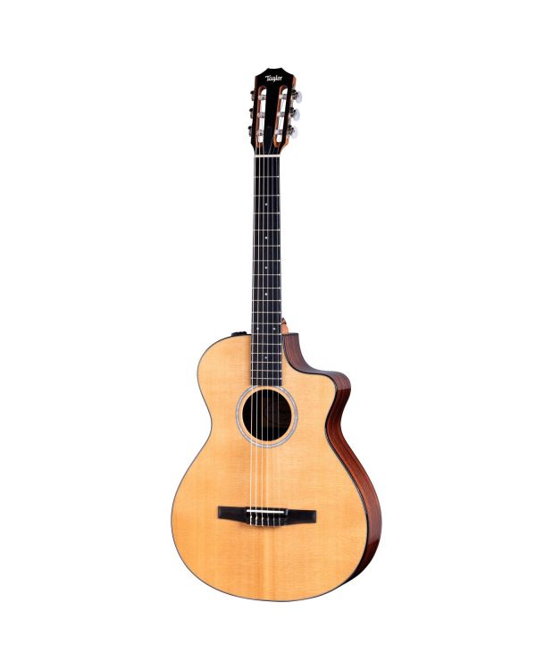 Taylor 212ce-N Plus Electro-Acoustic Classical Guitar, Natural