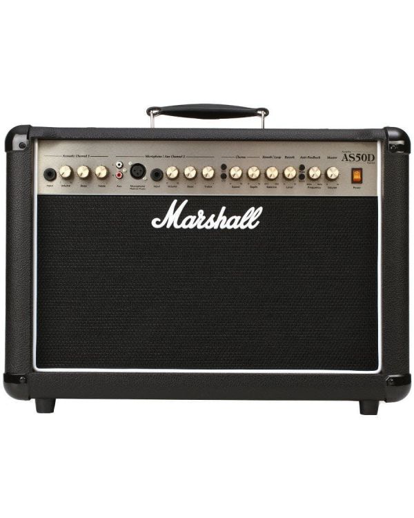 Marshall AS50D Acoustic Guitar Amp in Limited Edition Black