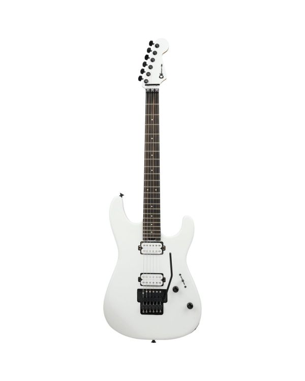 Charvel Pro-mod Plus San Dimas Style 1 HH FR E EB, Snow White