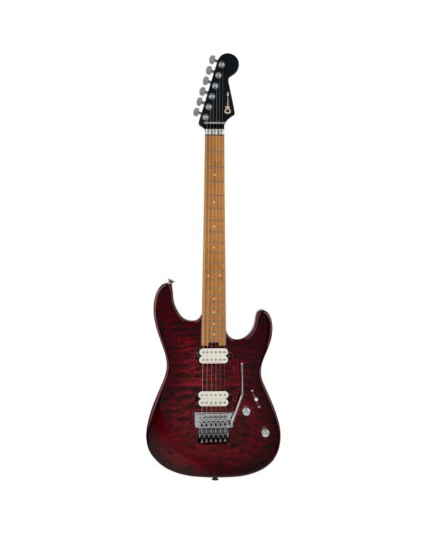 Charvel Pro-mod Plus San Dimas Style 1 HH FR Cm CMN, Sangria Burst