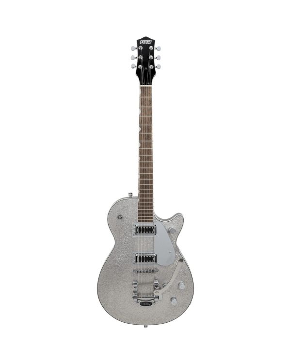 Gretsch G5230t Electromatic Sparkle Jet Ft SC w Bigsby IL, Silver Sparkle