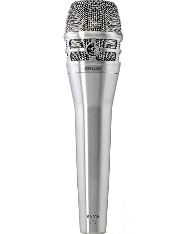 Shure KSM8 Dualdyne Microphone in Brushed Nickel