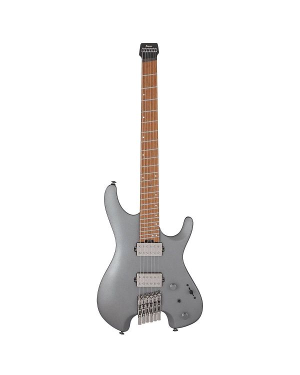 Ibanez QX52-MGM Q Series 6 String Headless Guitar HH Dyna-mix Metallic Grey Matte