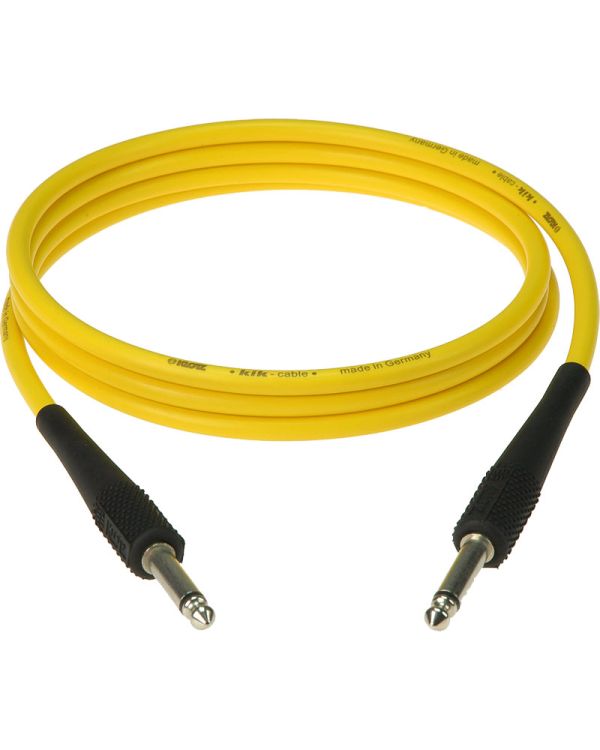 Klotz KIKC Yellow Instrument Cable, 6m